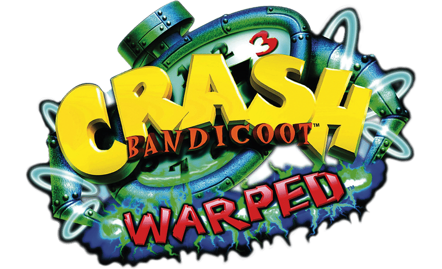 Crash Bandicoot logo for Playstation